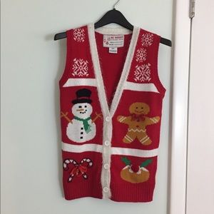 Ugly Christmas sweater vest